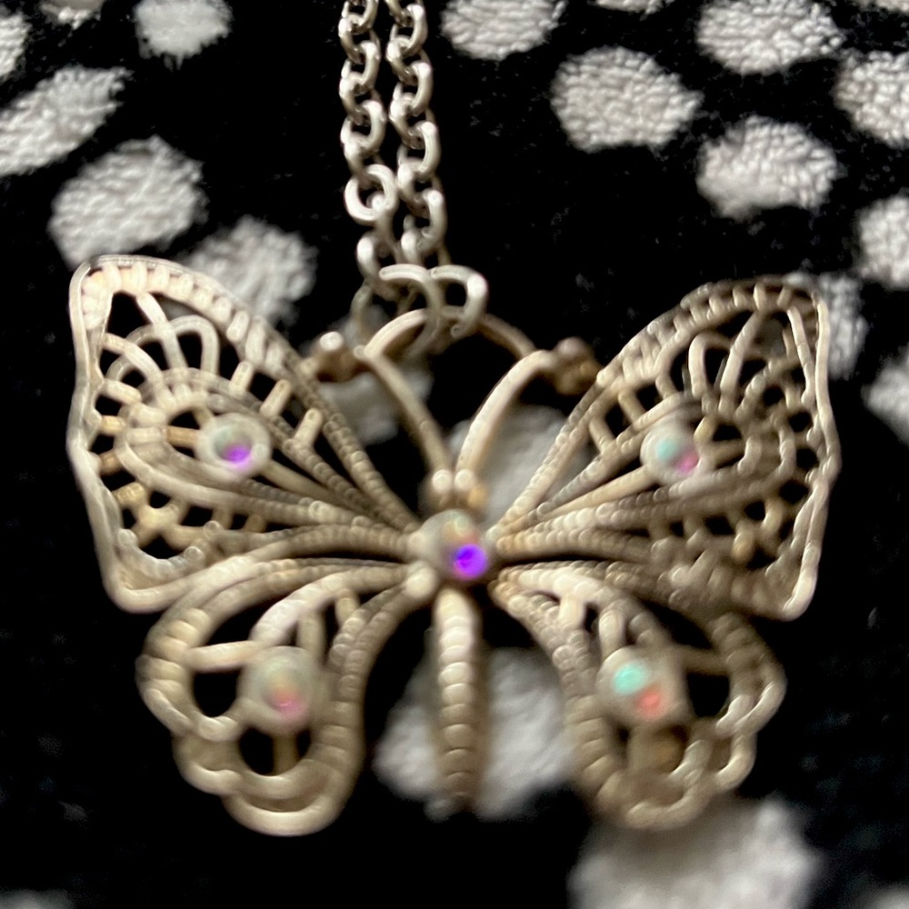 butterfly necklace